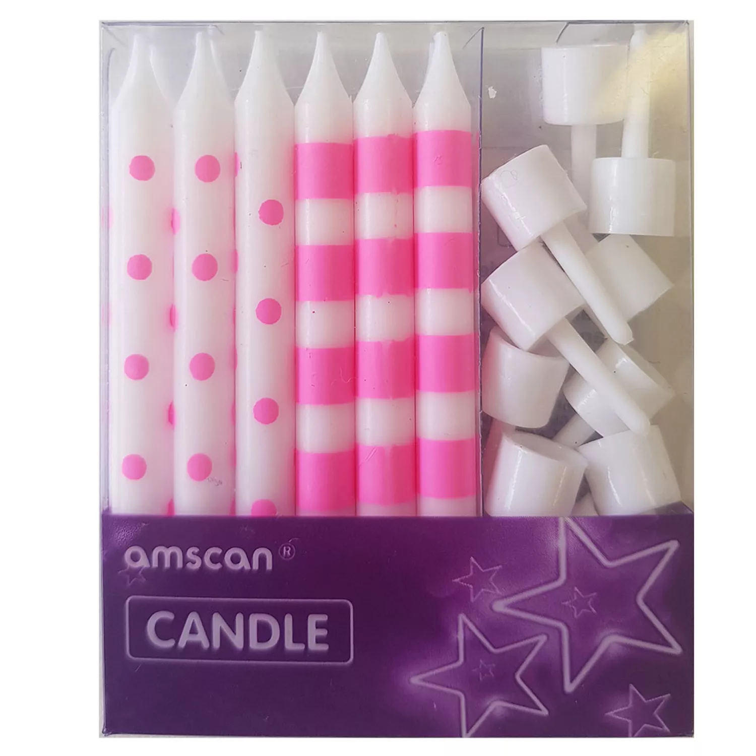 12 candeline rosa