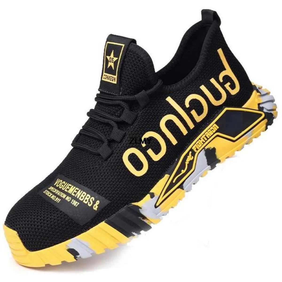 2023 nuove scarpe antinfortunistiche da uomo sneaker con punta in acciaio a prova di puntura per uomo stivali di sicurezza da la