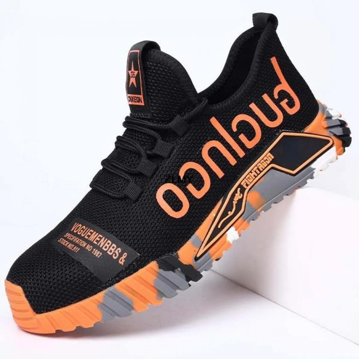 2023 nuove scarpe antinfortunistiche da uomo sneaker con punta in acciaio a prova di puntura per uomo stivali di sicurezza da la