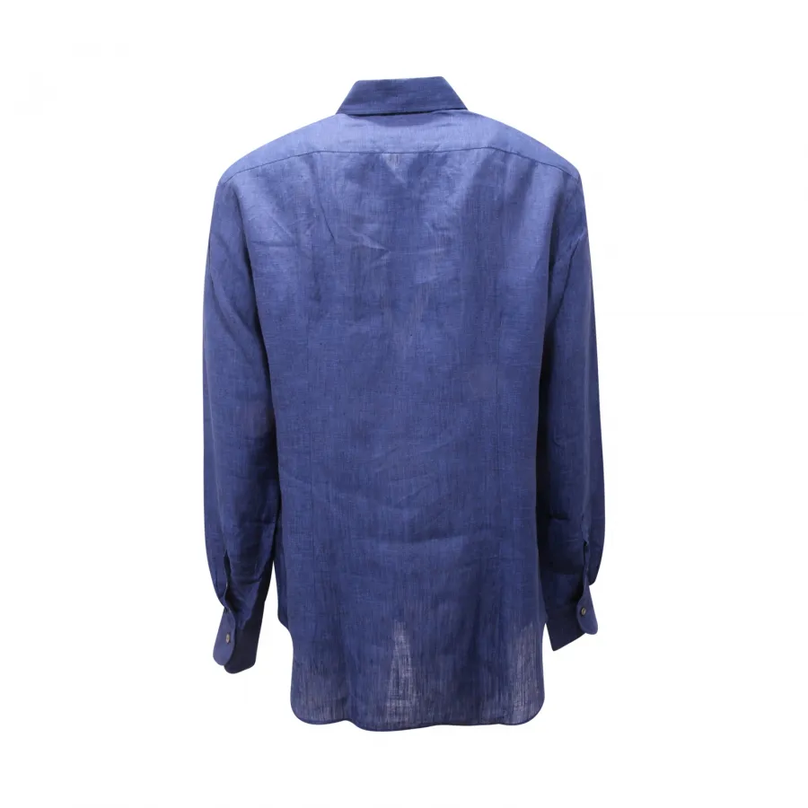 4825AT camicia uomo ORIAN SLIM FIT man linen shirt