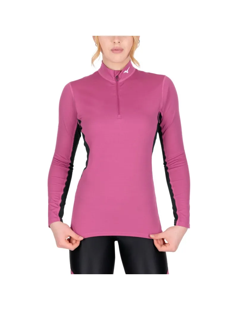 A2GA9750 BT MID WEIGHT H/Z SHIRT MIZUNO