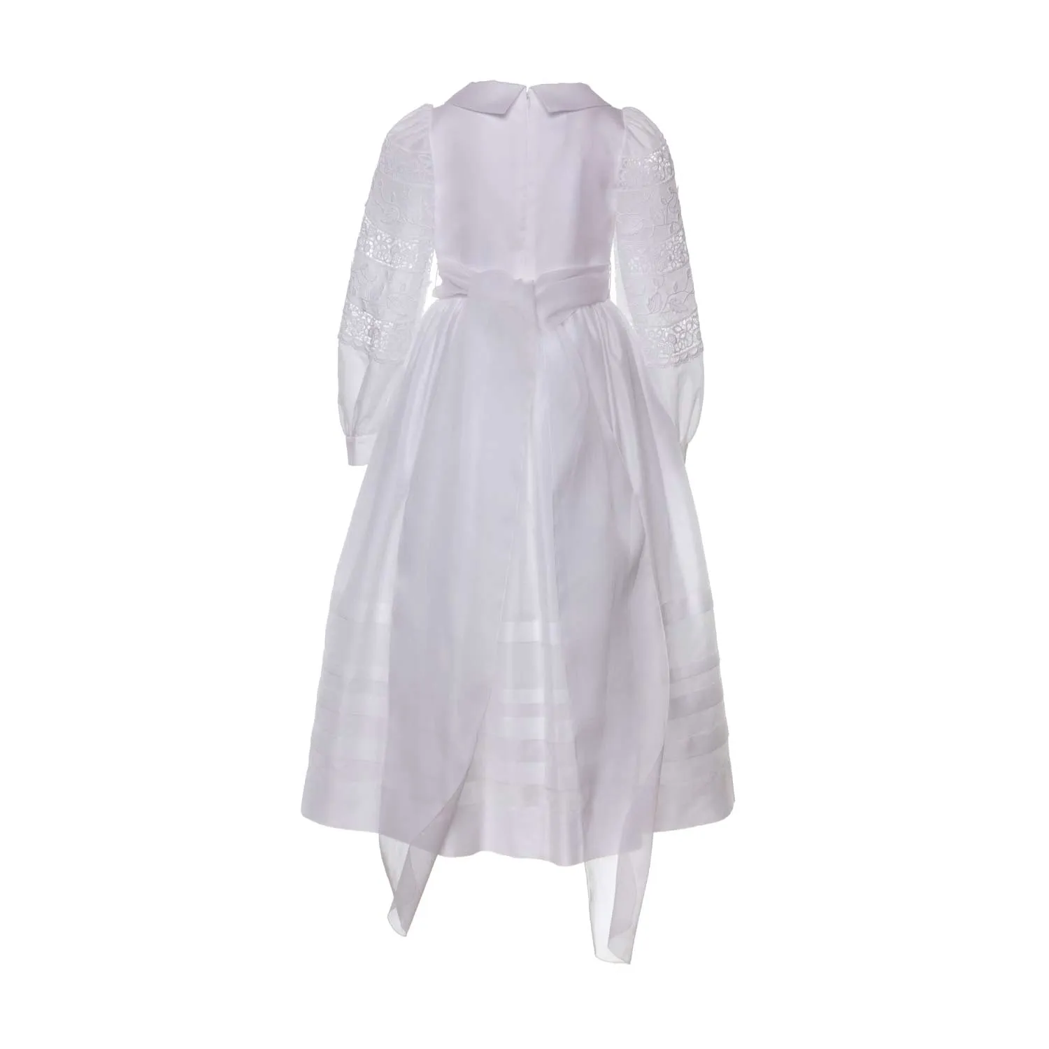 Abito Bianco Lungo Bambina