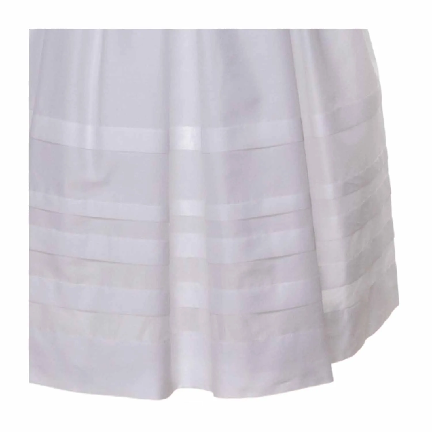 Abito Bianco Lungo Bambina