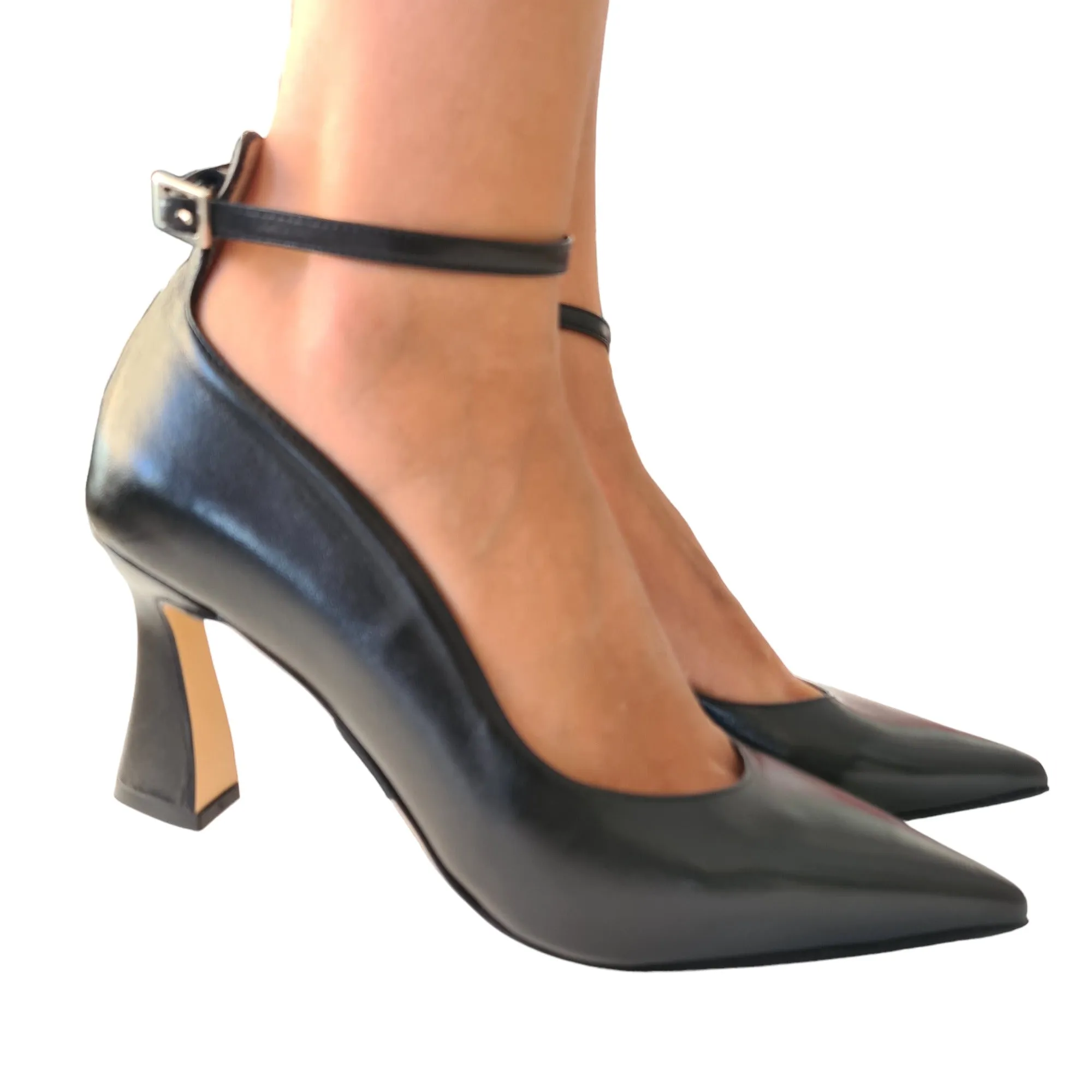 Andrea Pinto Decollette Donna Pelle Nero Rif.903