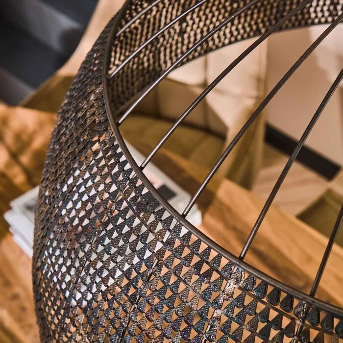 Armor Lampada a Sospensione Nero, 1-Luce