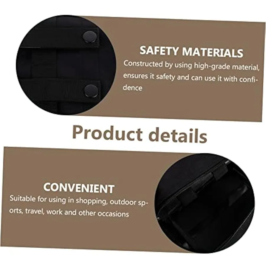 Baluue 1 Pc Custodia Borsa Da Appendere Alla Vita All’aperto Marsupio Borsa Papà Piccolo Marsupio Pratico Marsupio Borsa Sportiv