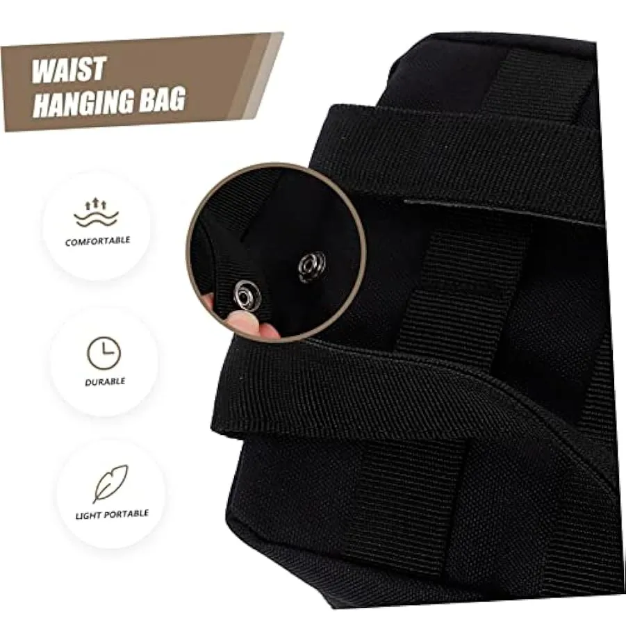 Baluue 1 Pc Custodia Borsa Da Appendere Alla Vita All’aperto Marsupio Borsa Papà Piccolo Marsupio Pratico Marsupio Borsa Sportiv