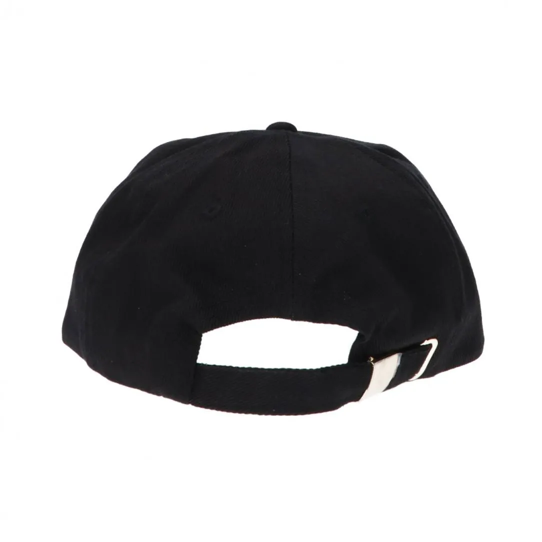 baseball cap canvas Nero