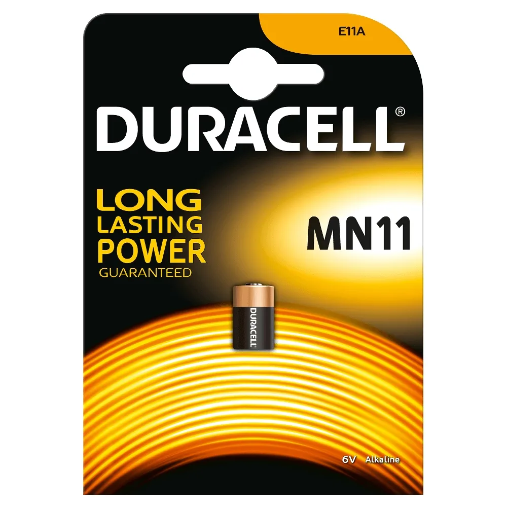 Batteria Duracell 6V MN11 Alcalina confezione da 1 pila