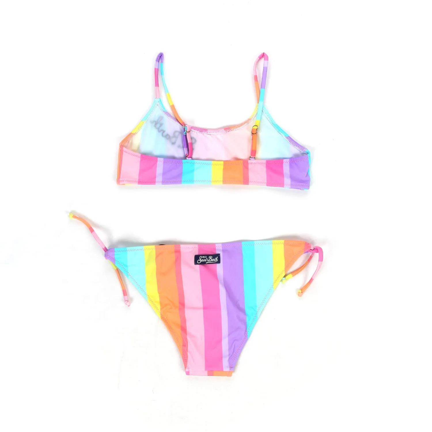 Bikini A Righe Pastello