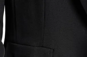 Blazer lungo classico Zefira, nero