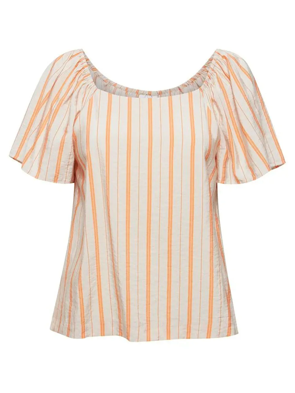 Blusa donna bianco a righe