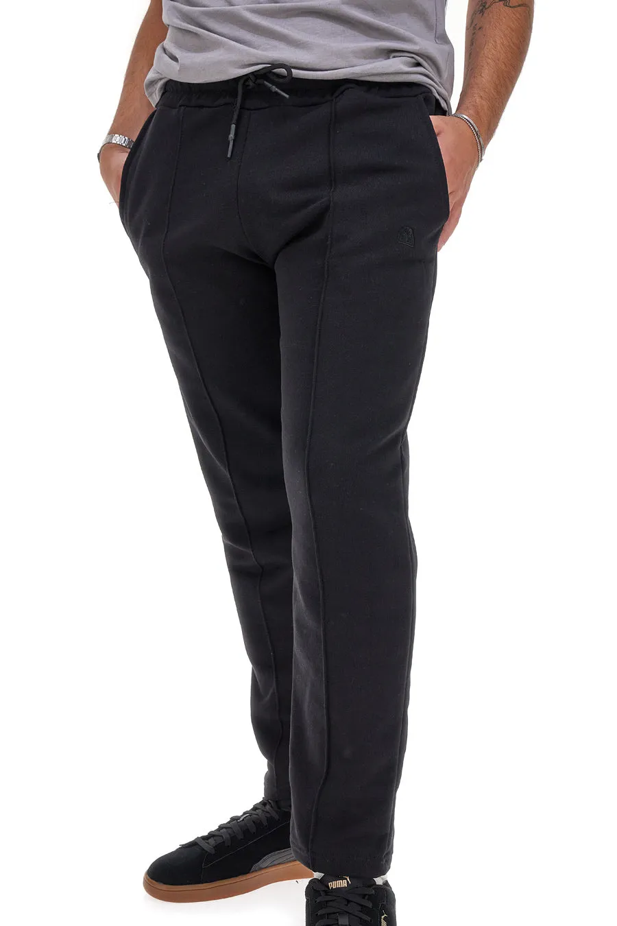   BOARDMAN Pantaloni neri in tuta Boardman LEISURE PANTS 09