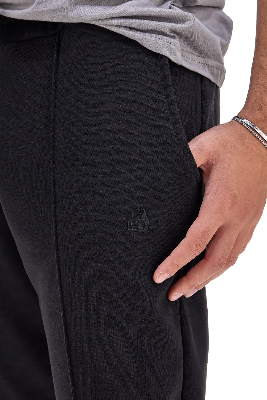   BOARDMAN Pantaloni neri in tuta Boardman LEISURE PANTS 09