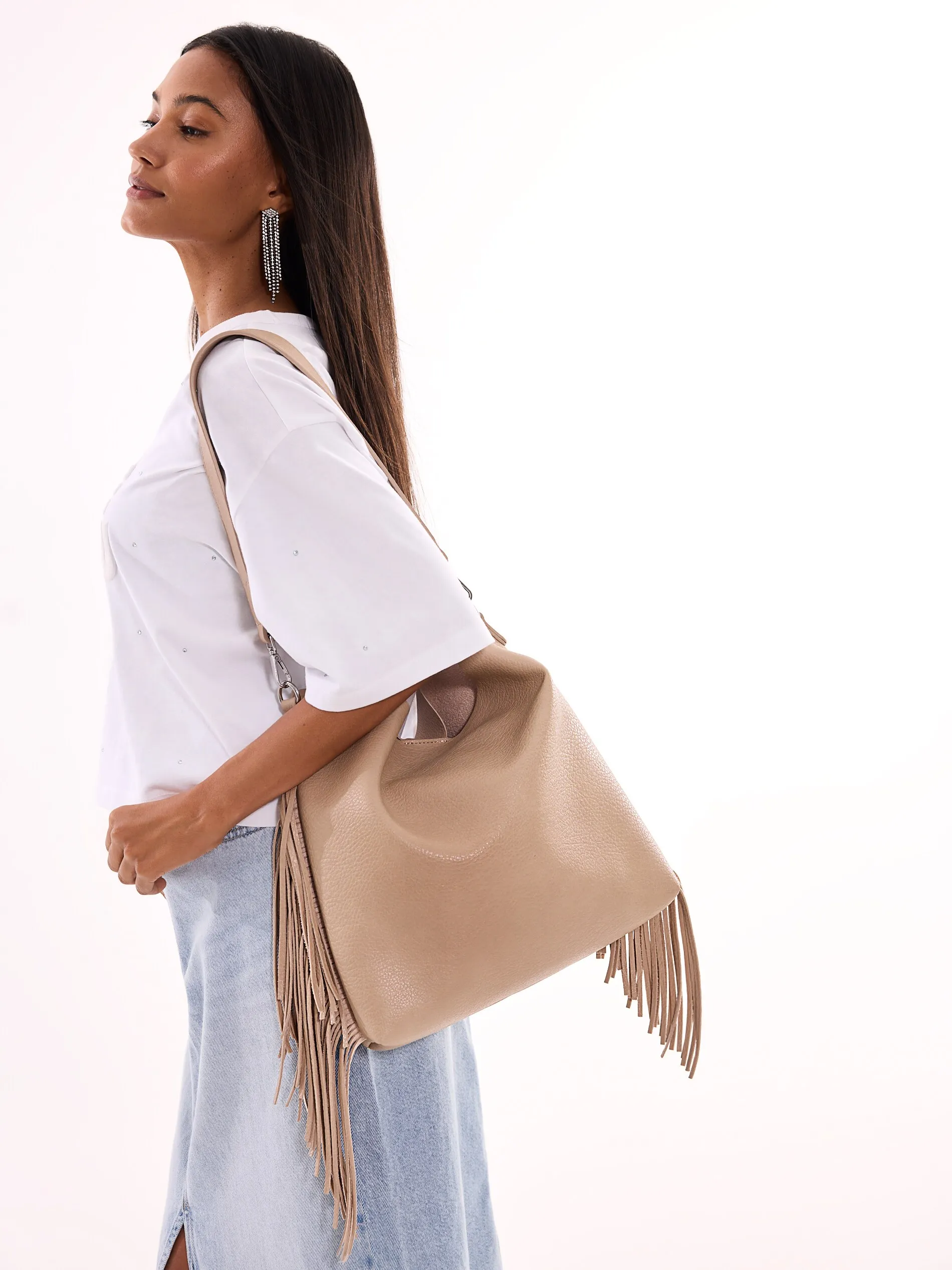 Borsa con frange