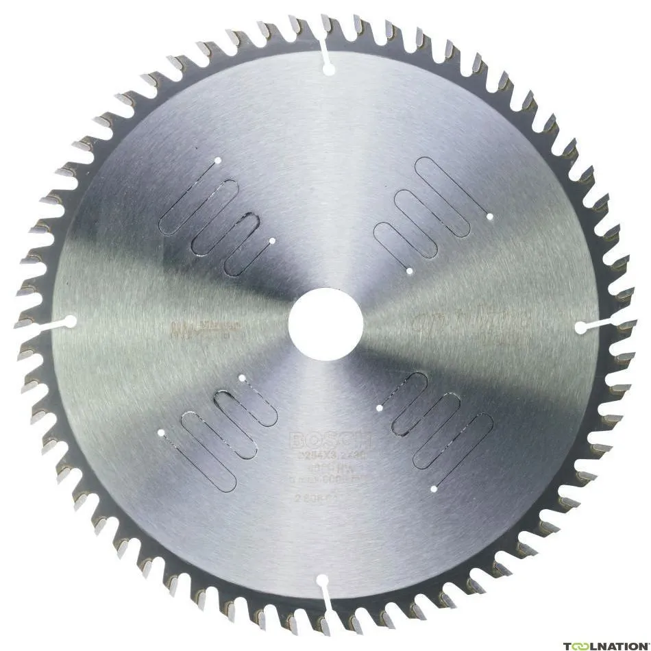 Bosch Professional Accessori 2608641765 Lama circolare 254 x 30 x 60T Optiline Legno