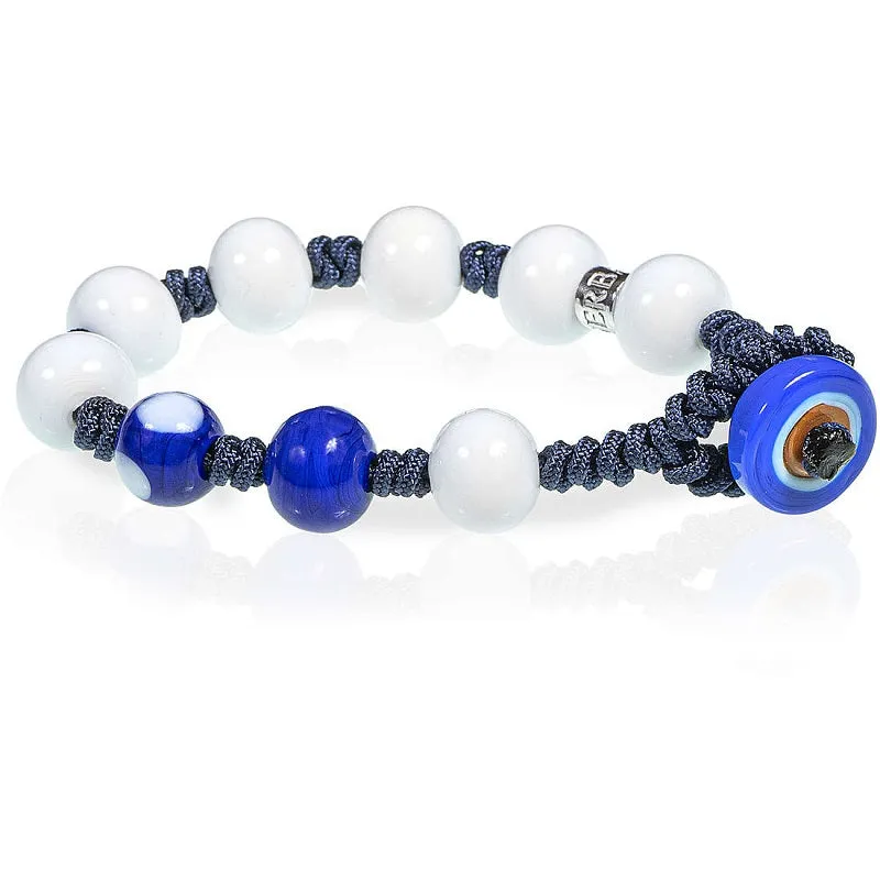 Bracciale Unisex MALIBU GERBA JEWELS perle in vetro di murano e Argento 925