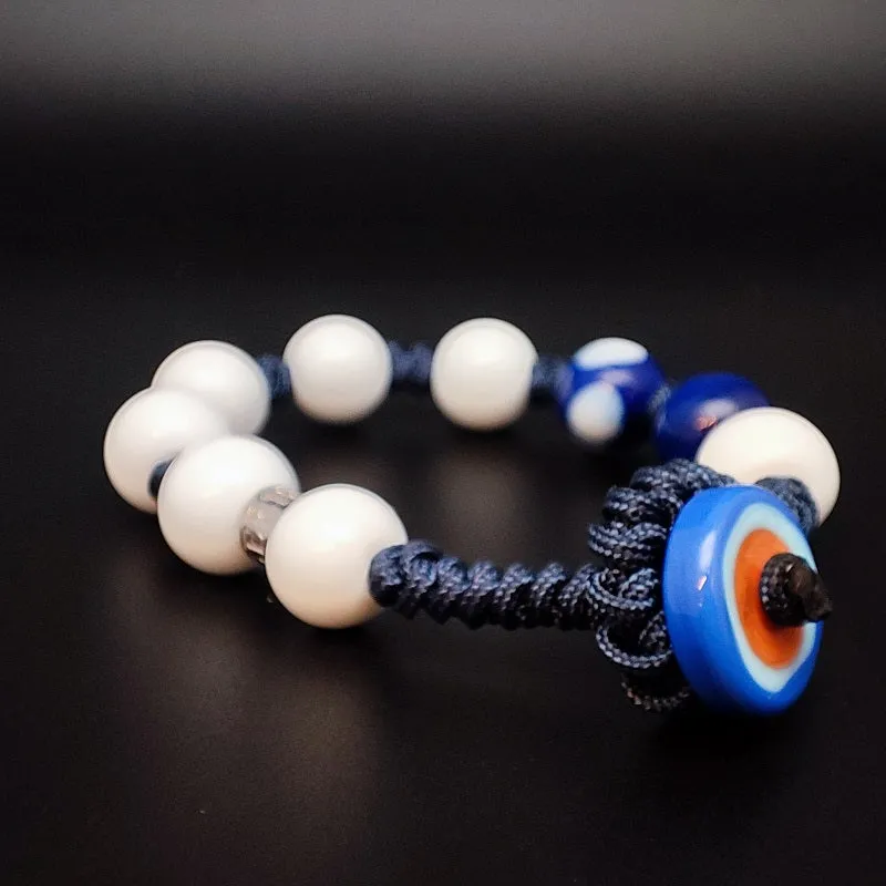 Bracciale Unisex MALIBU GERBA JEWELS perle in vetro di murano e Argento 925