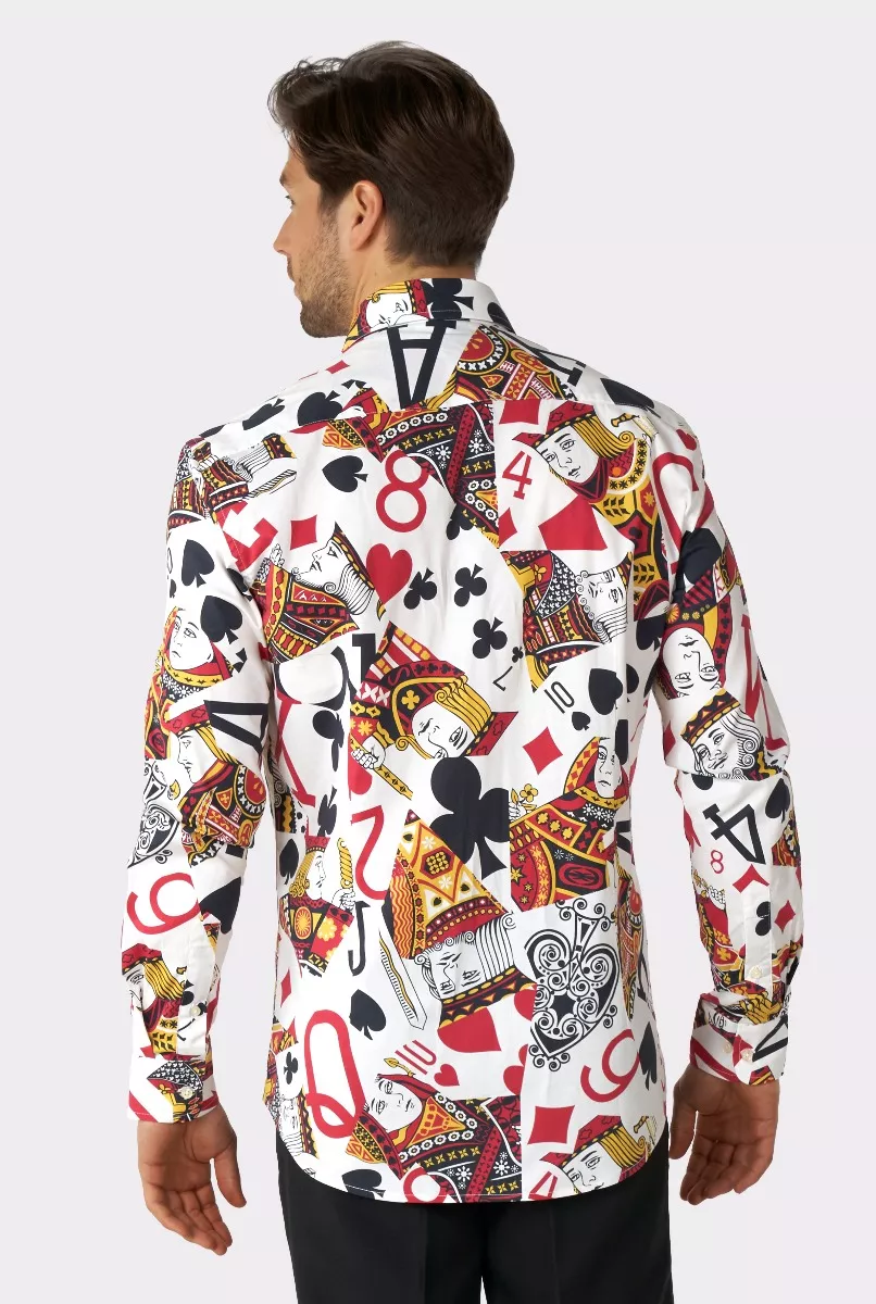 Camicia a carte da gioco OppoSuits