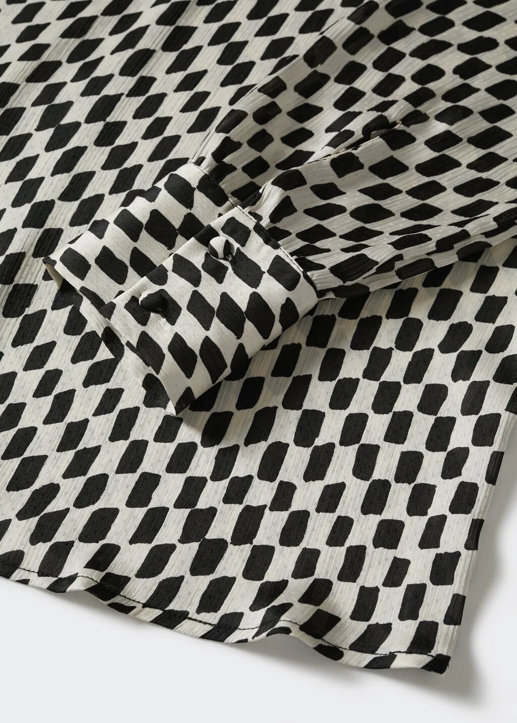 Camicia a quadri con fiocco