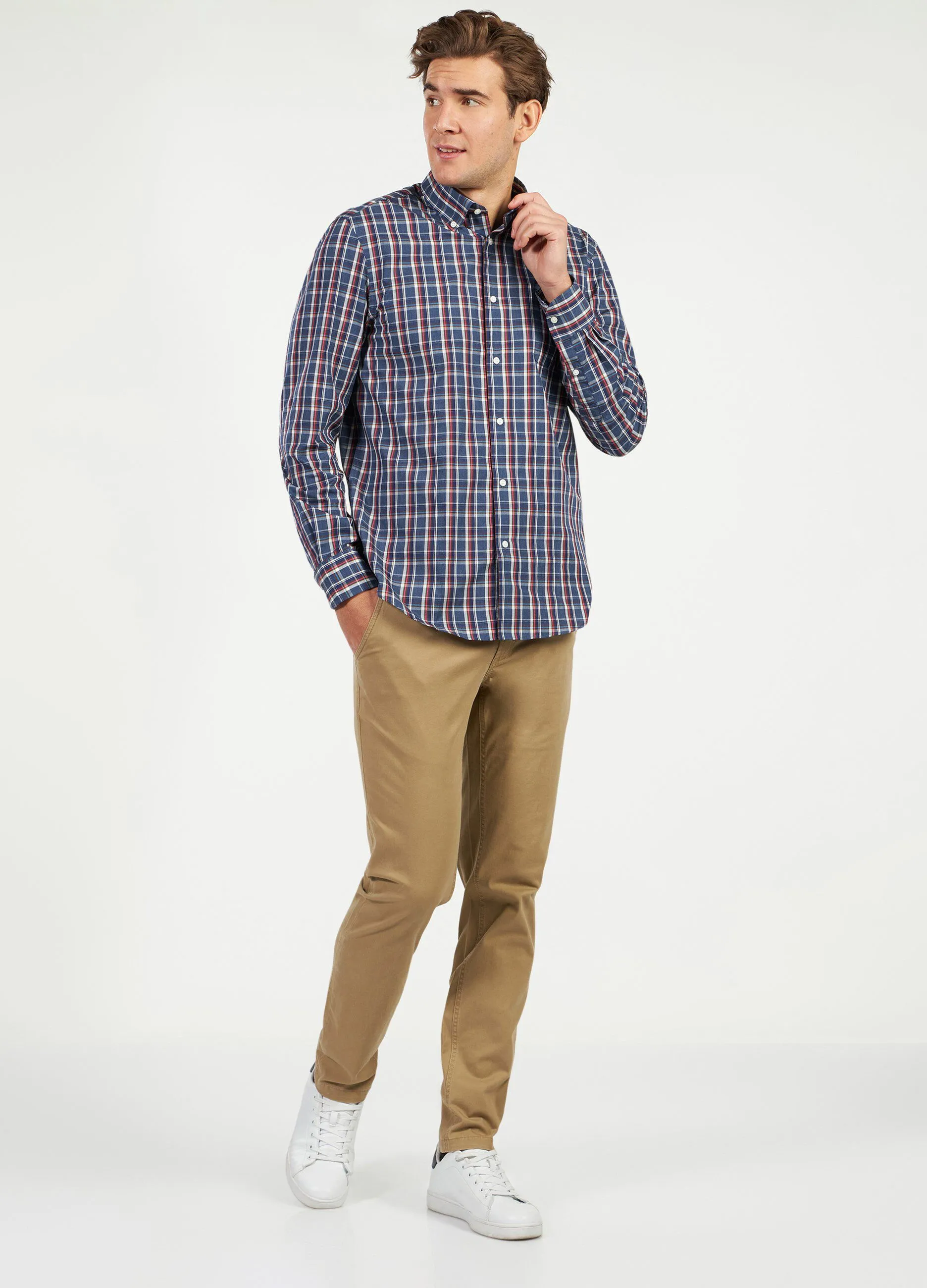 Camicia a quadri uomo
