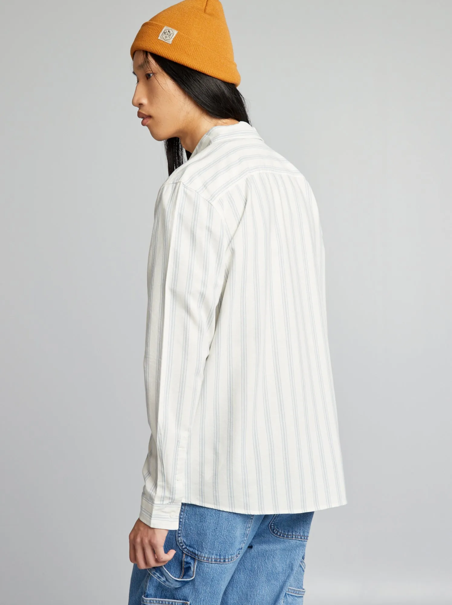 Camicia a righe - BIANCO