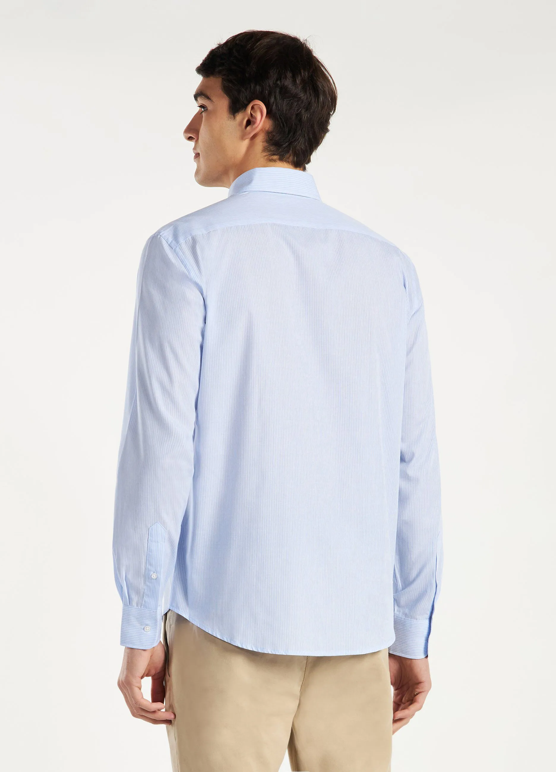 Camicia a righe uomo