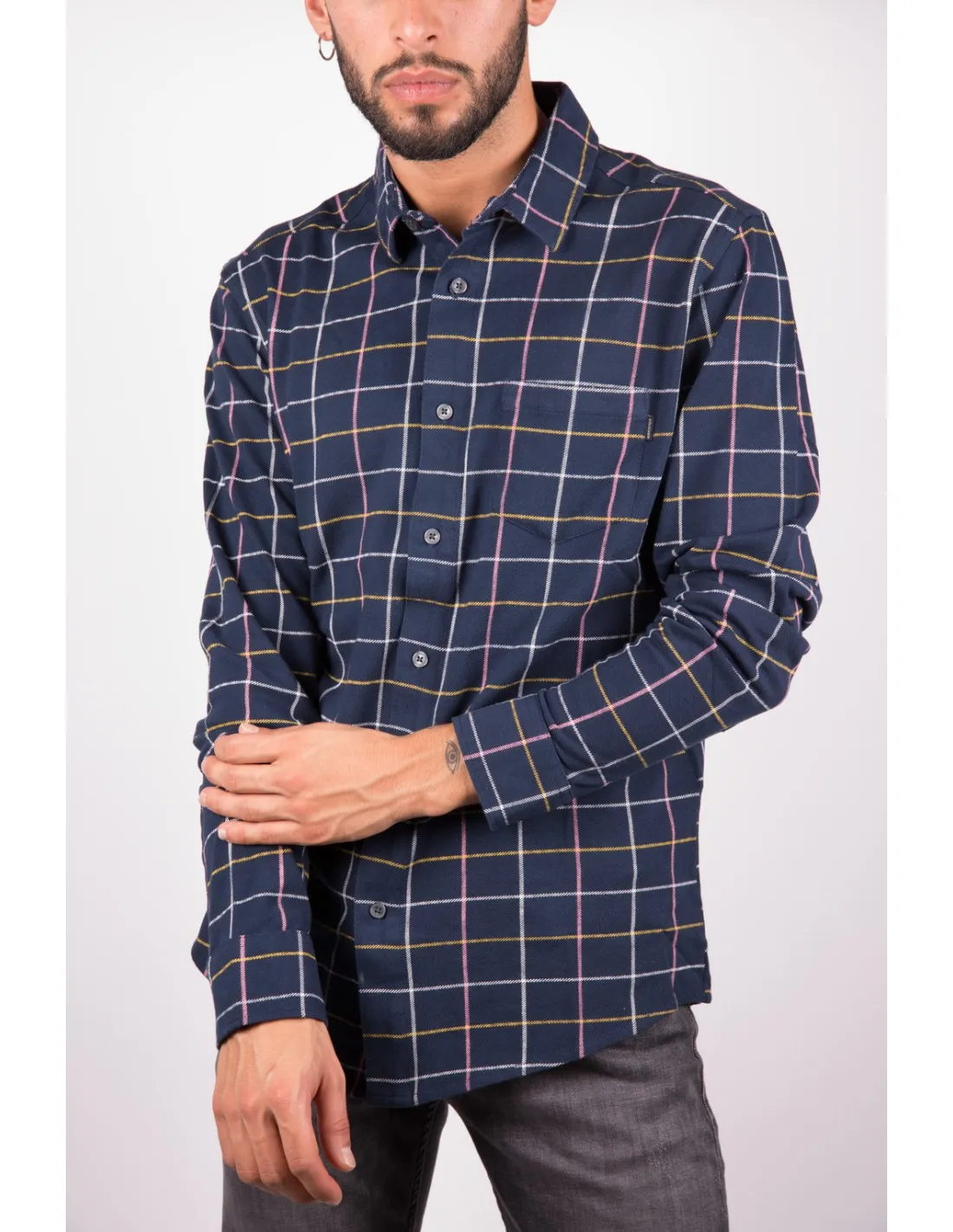 Camicia blu uomo Alpha 360 Dockers