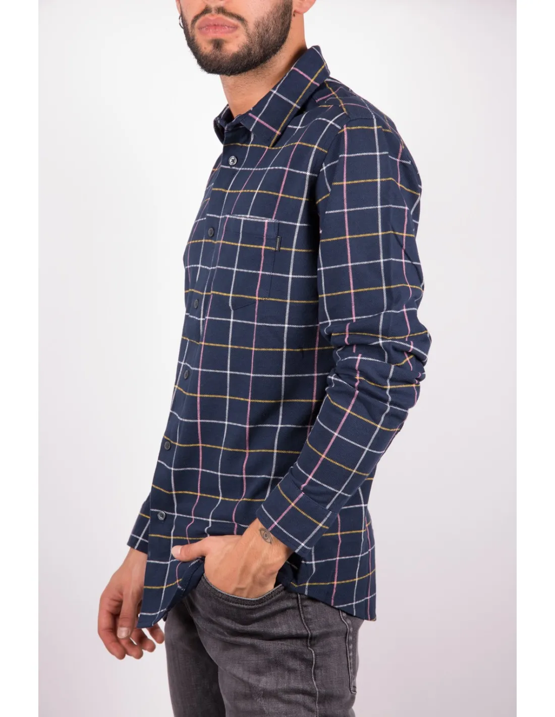 Camicia blu uomo Alpha 360 Dockers