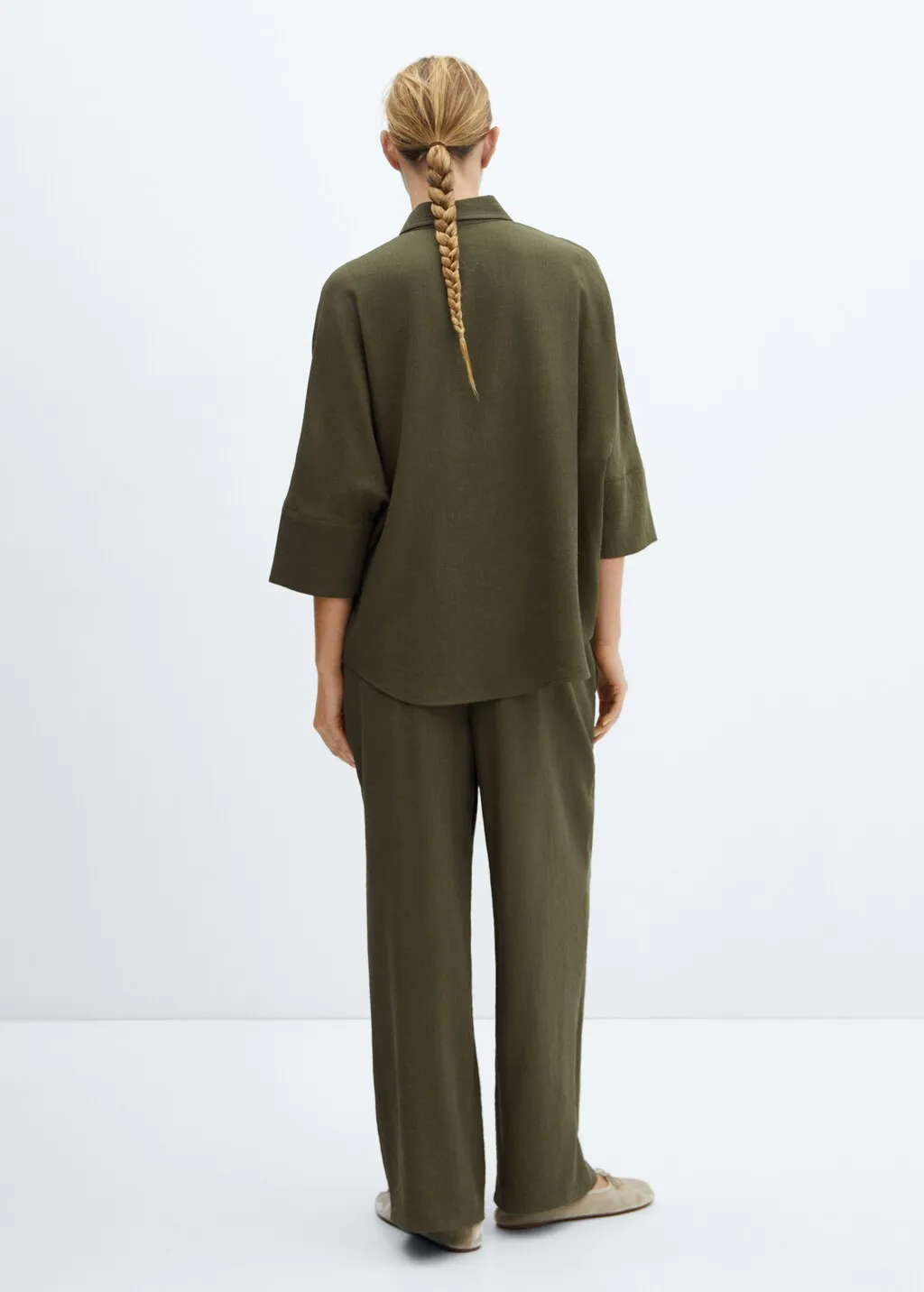 Camicia fluida oversize