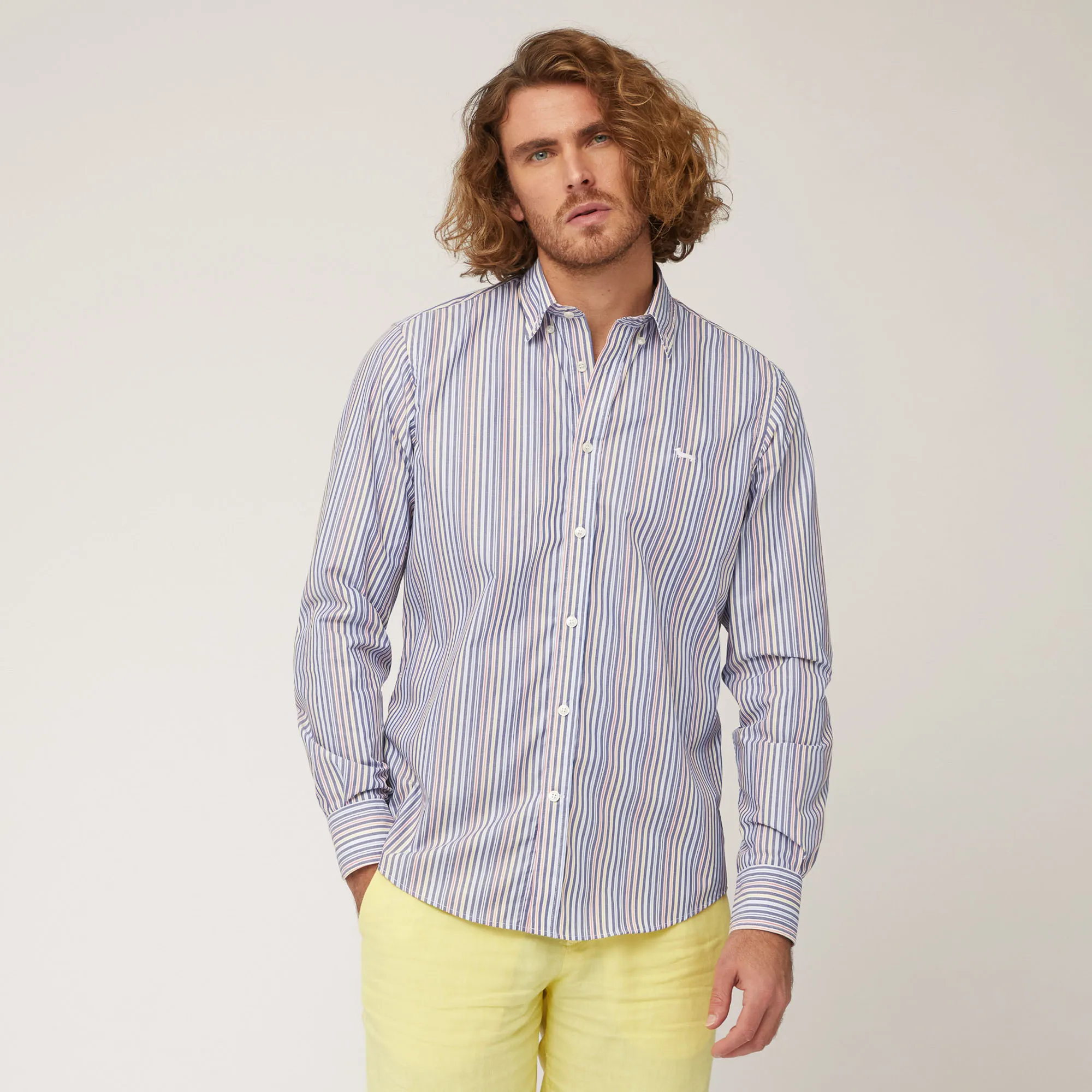 Camicia In Cotone A Righe