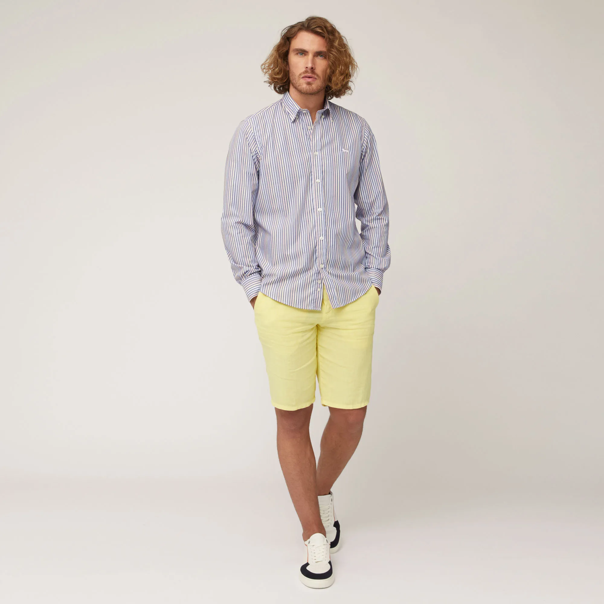 Camicia In Cotone A Righe