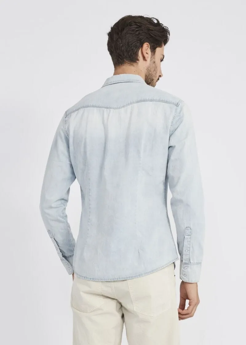 Camicia in denim chiaro