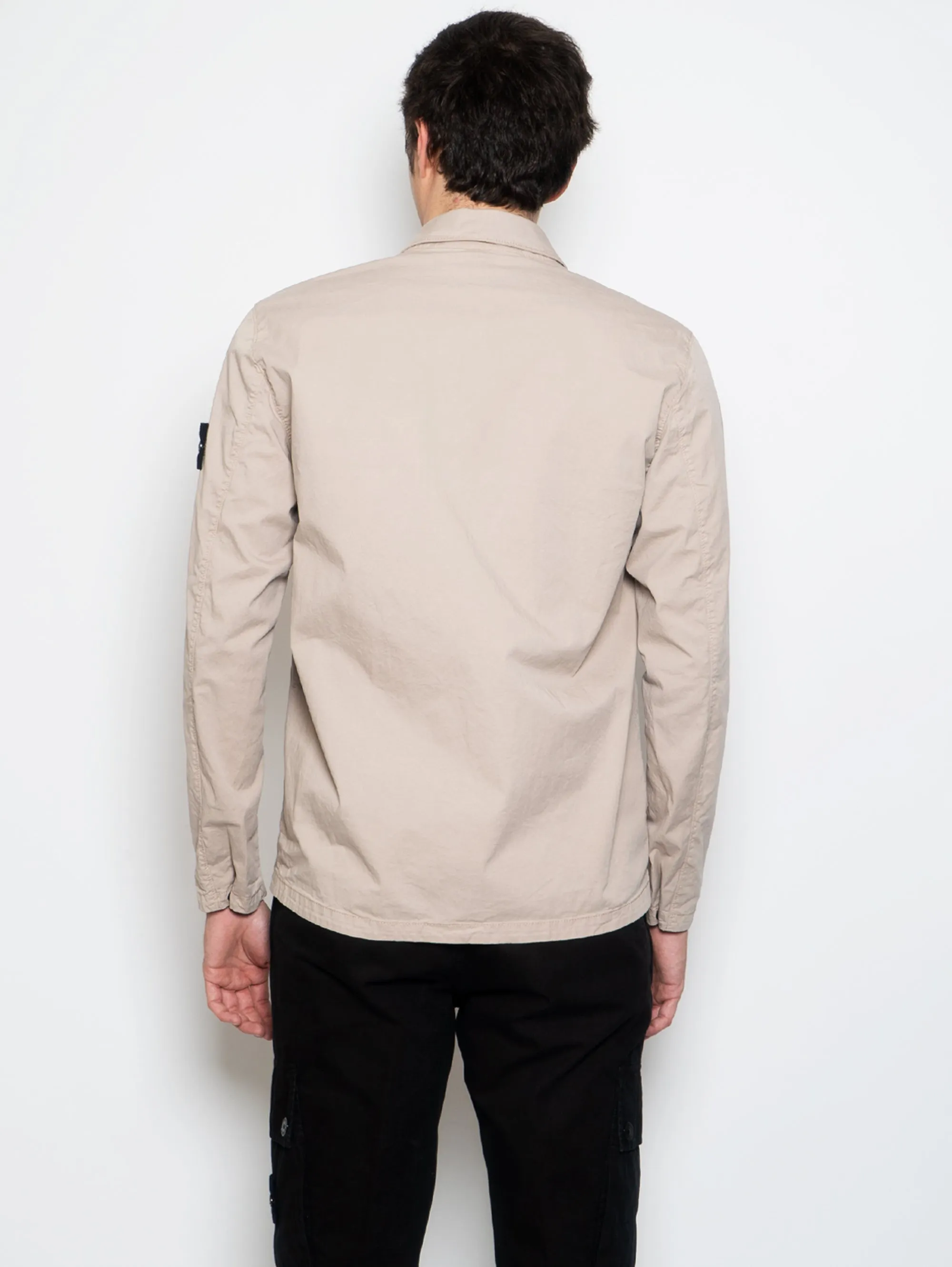 Camicia Over in Cotone Dove Grey