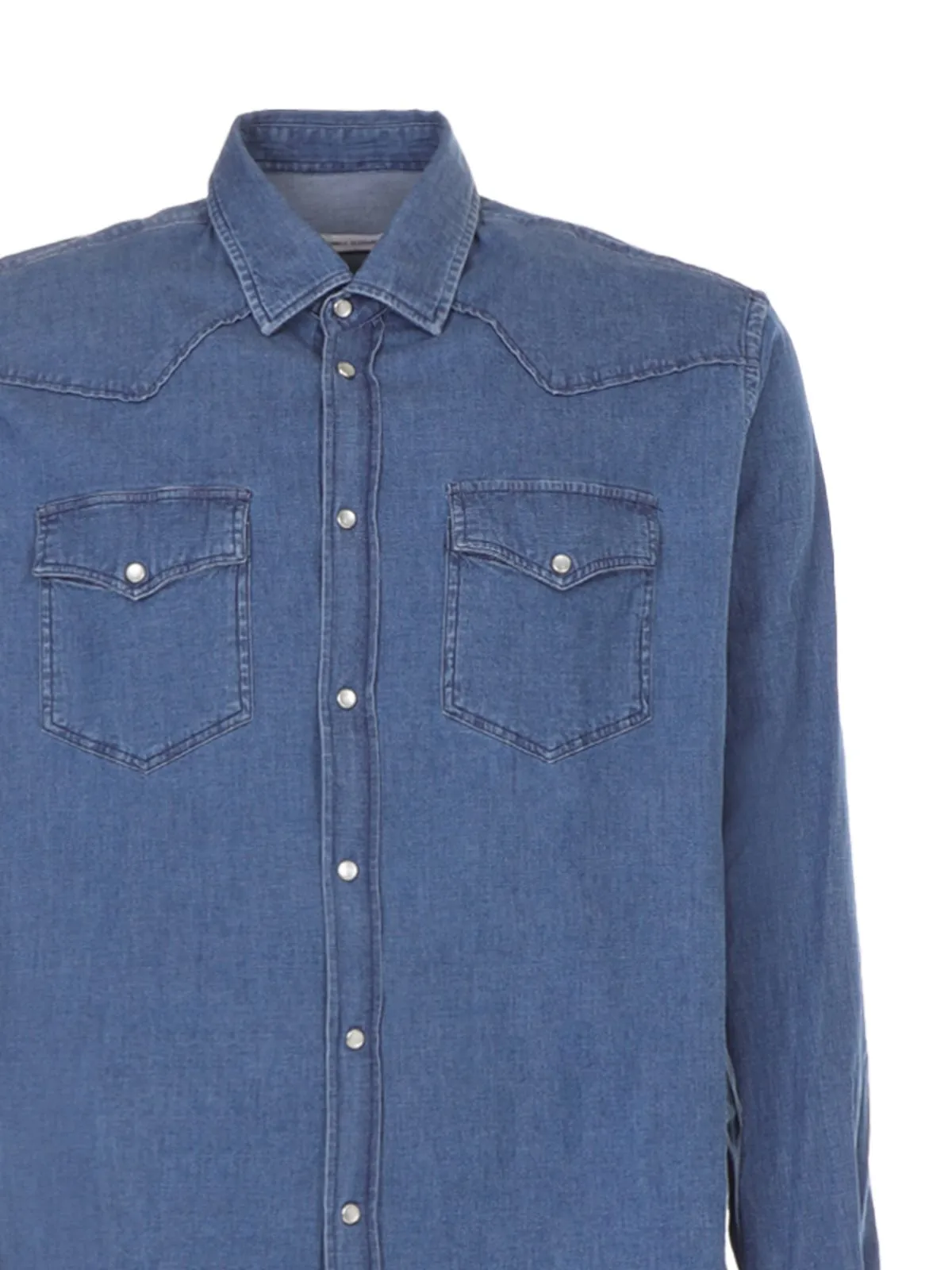 CAMICIA "WESTERN" IN DENIM DI COTONE