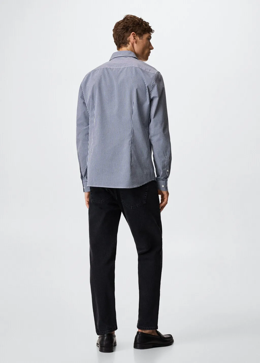 Camicia slim fit quadri vichy
