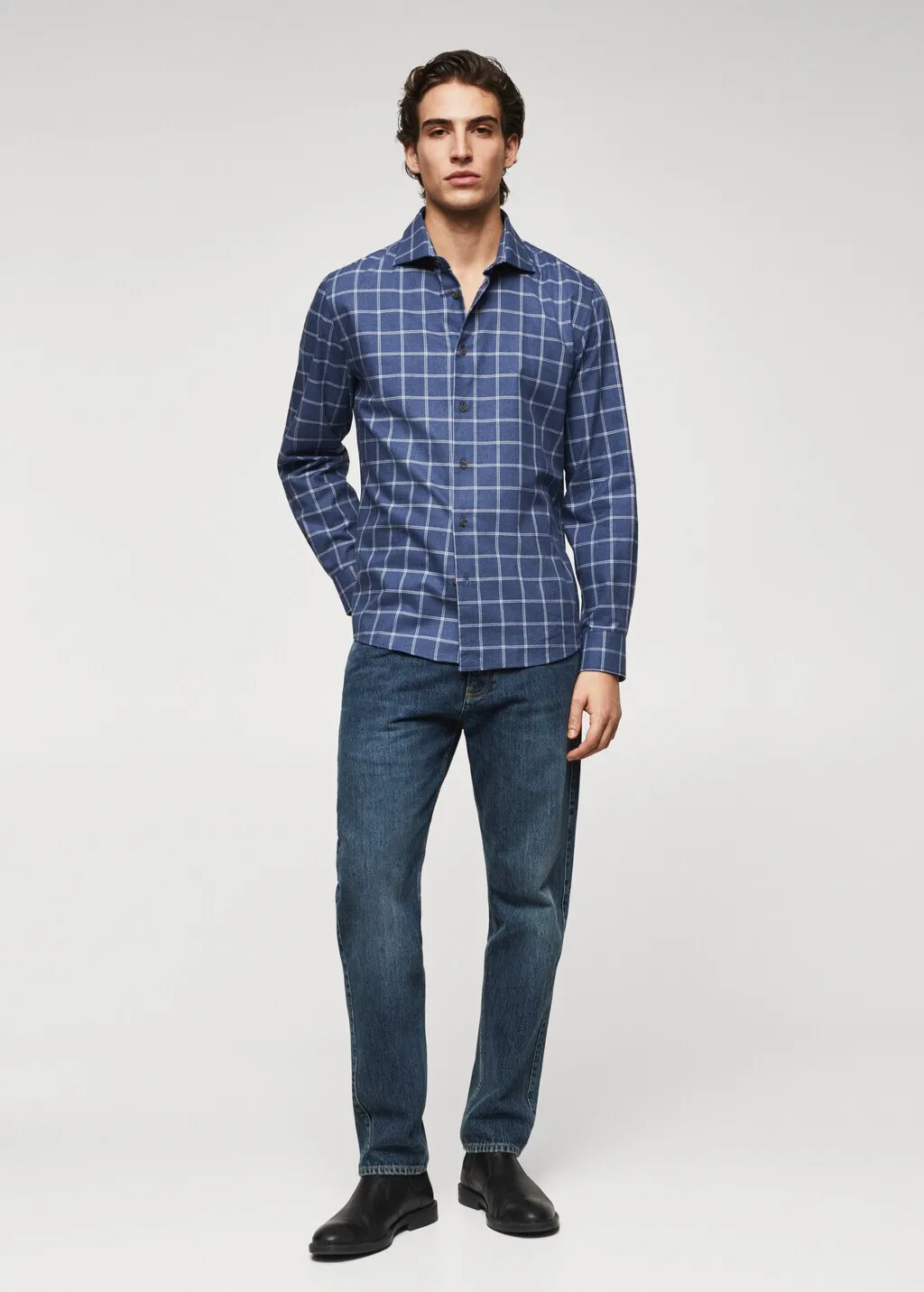 Camicia slim-fit quadri
