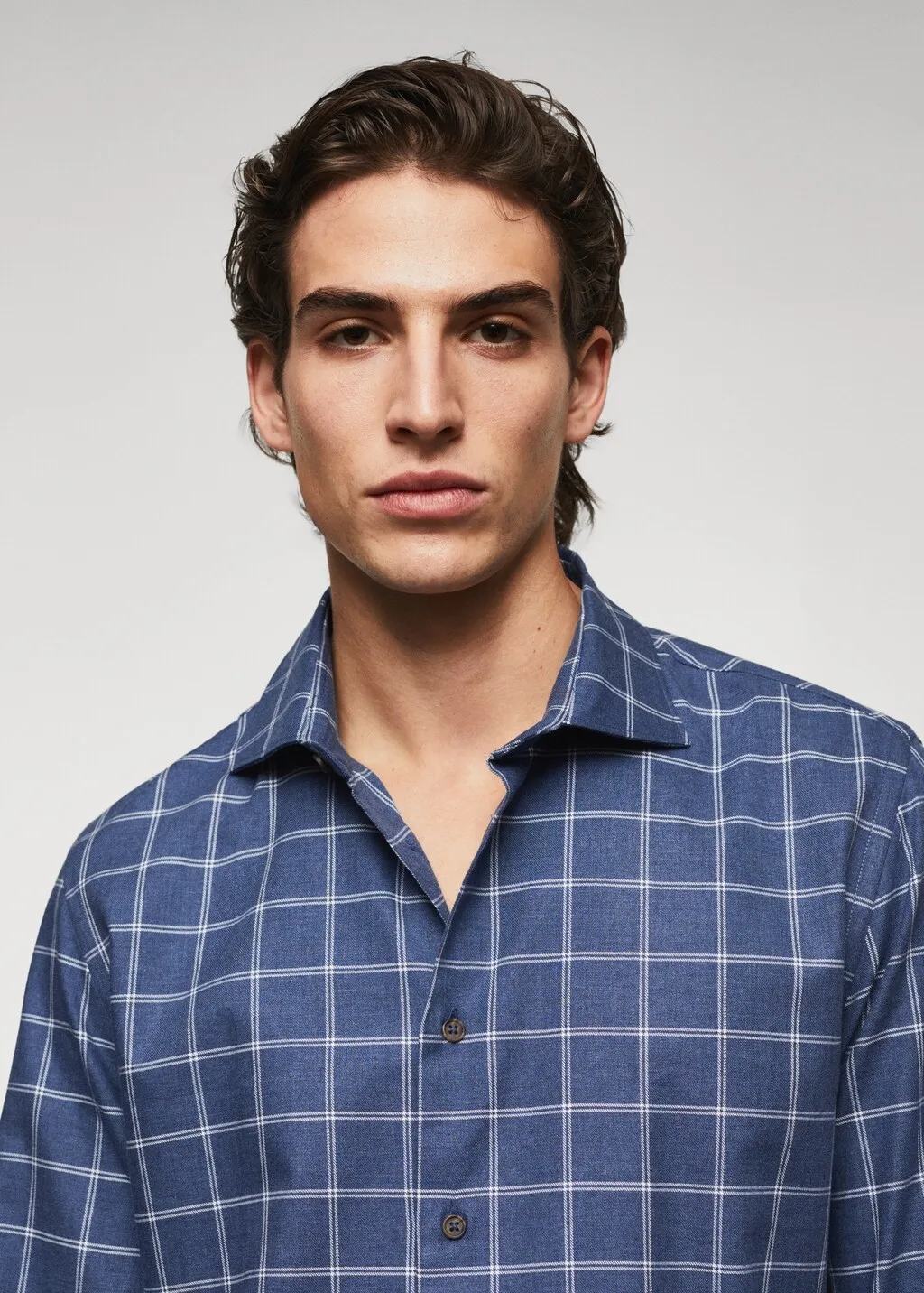 Camicia slim-fit quadri