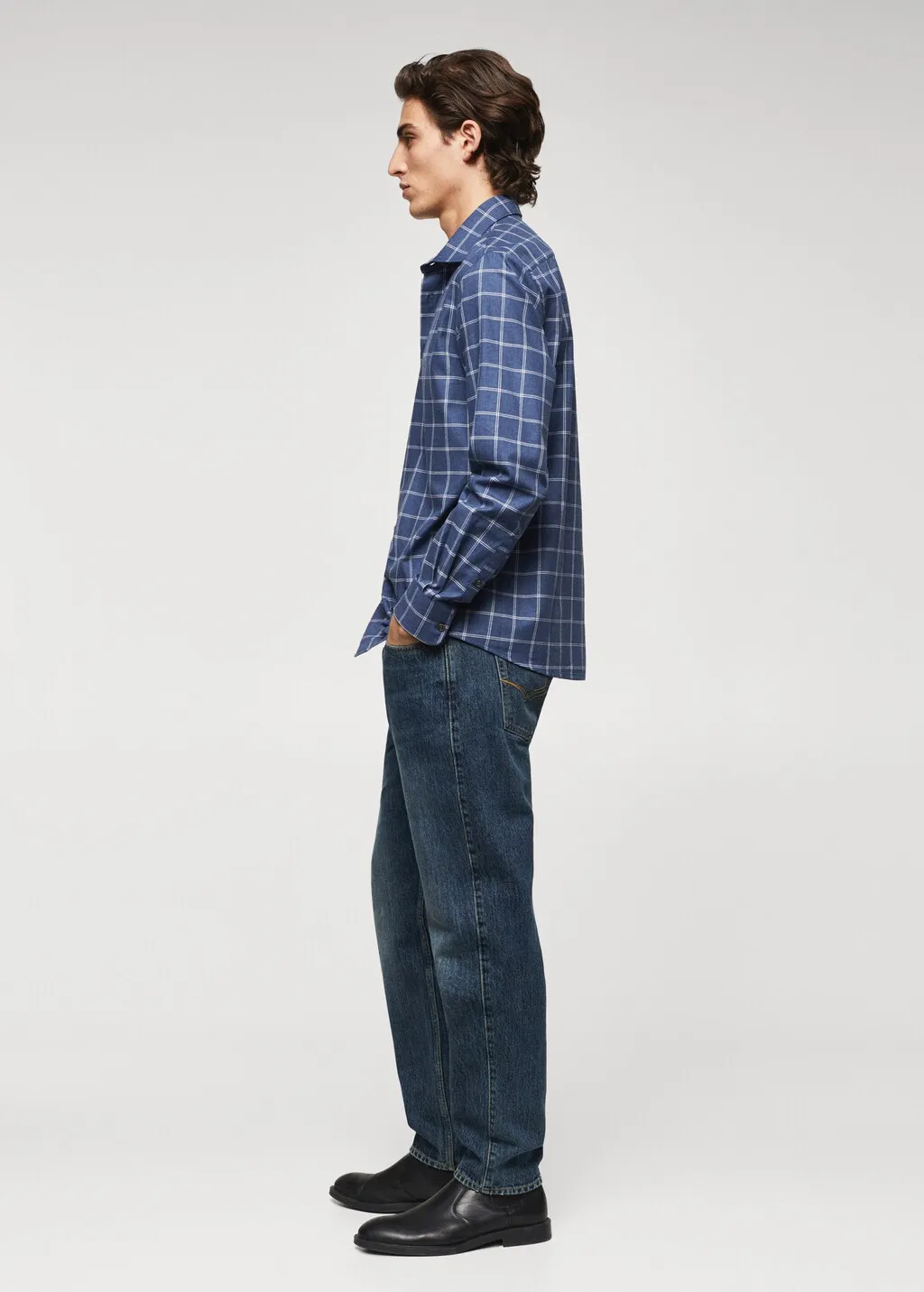 Camicia slim-fit quadri