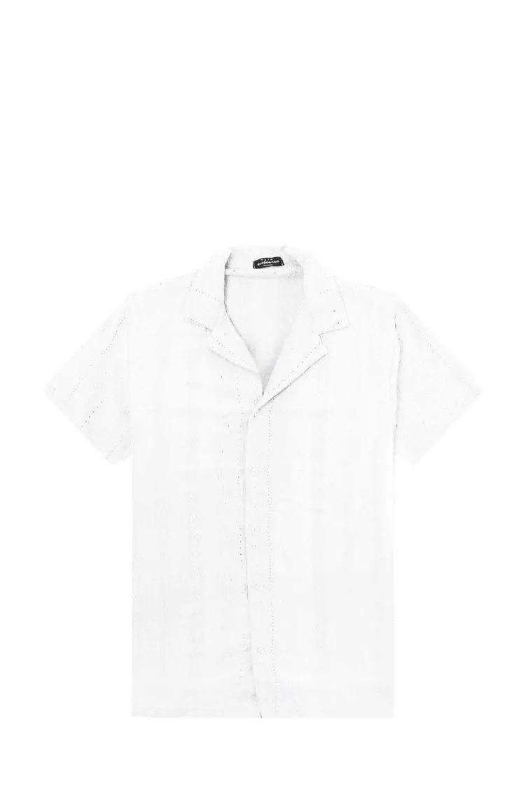 CAMICIA UOMO BLACKRUGS CROSBY BIANCO