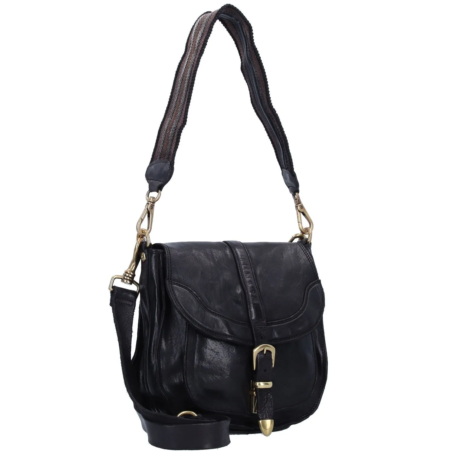 Campomaggi Borsa a tracolla in pelle 20 cm