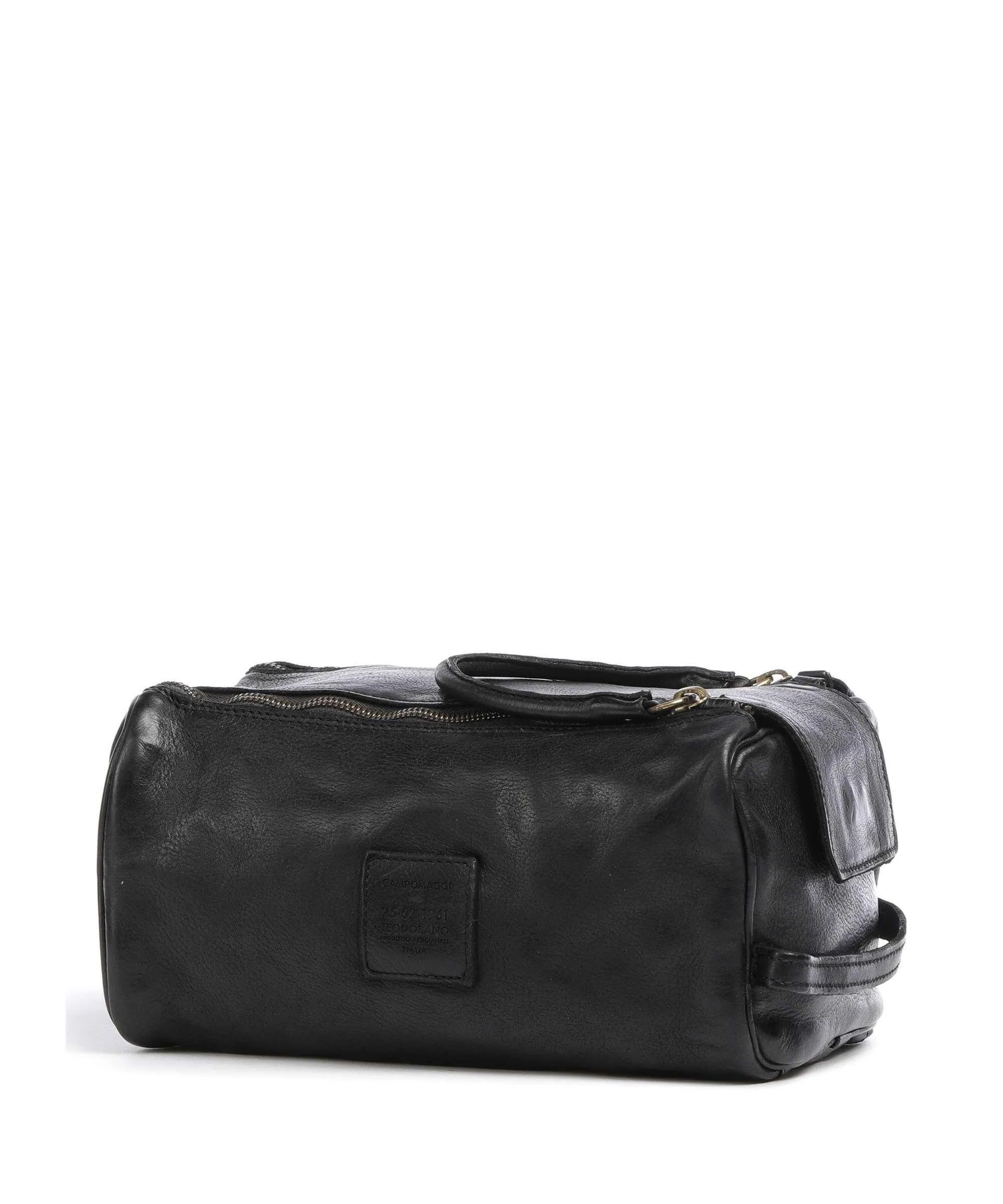  Campomaggi Borsa da toilette nero 24 cm  