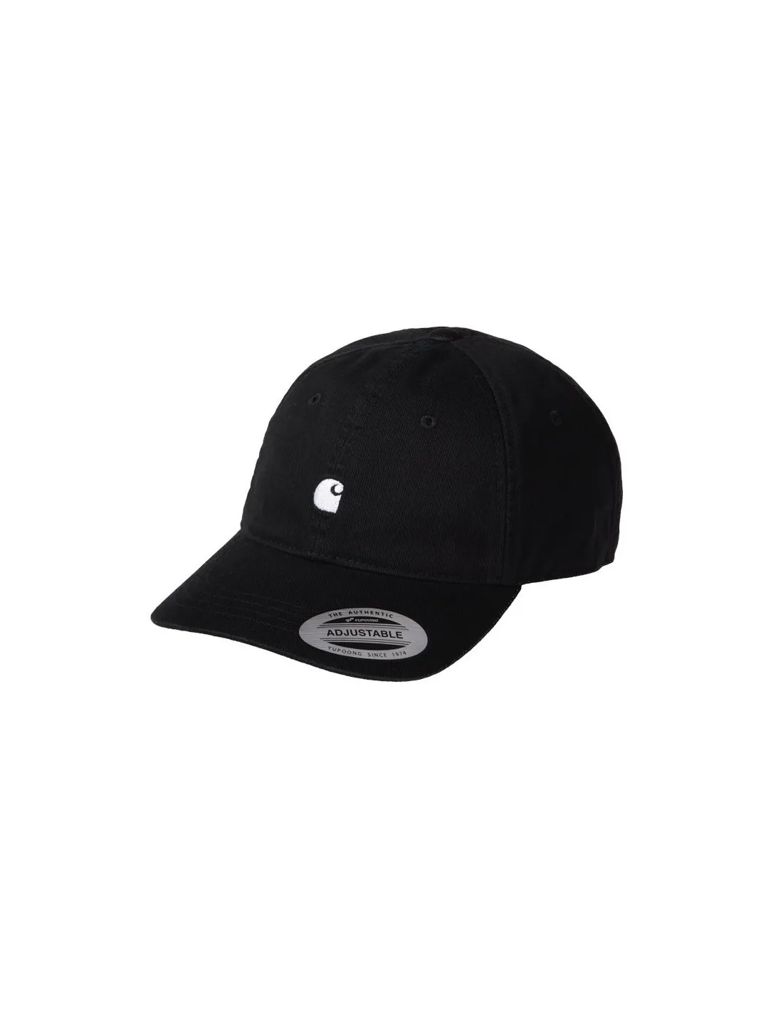 Cappellino Carhartt Madison Logo Nero Bianco