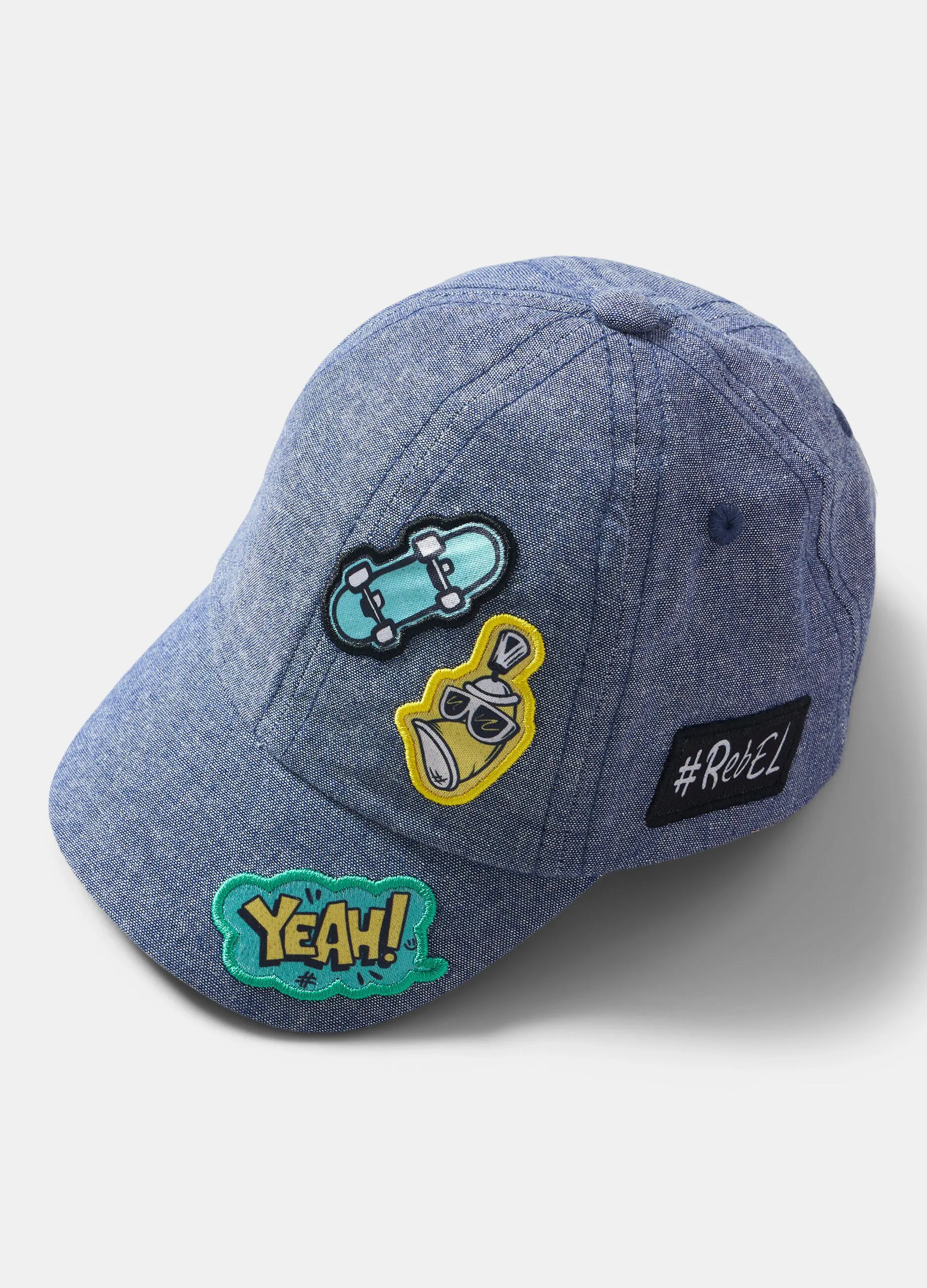 Cappellino da baseball con patch neonato