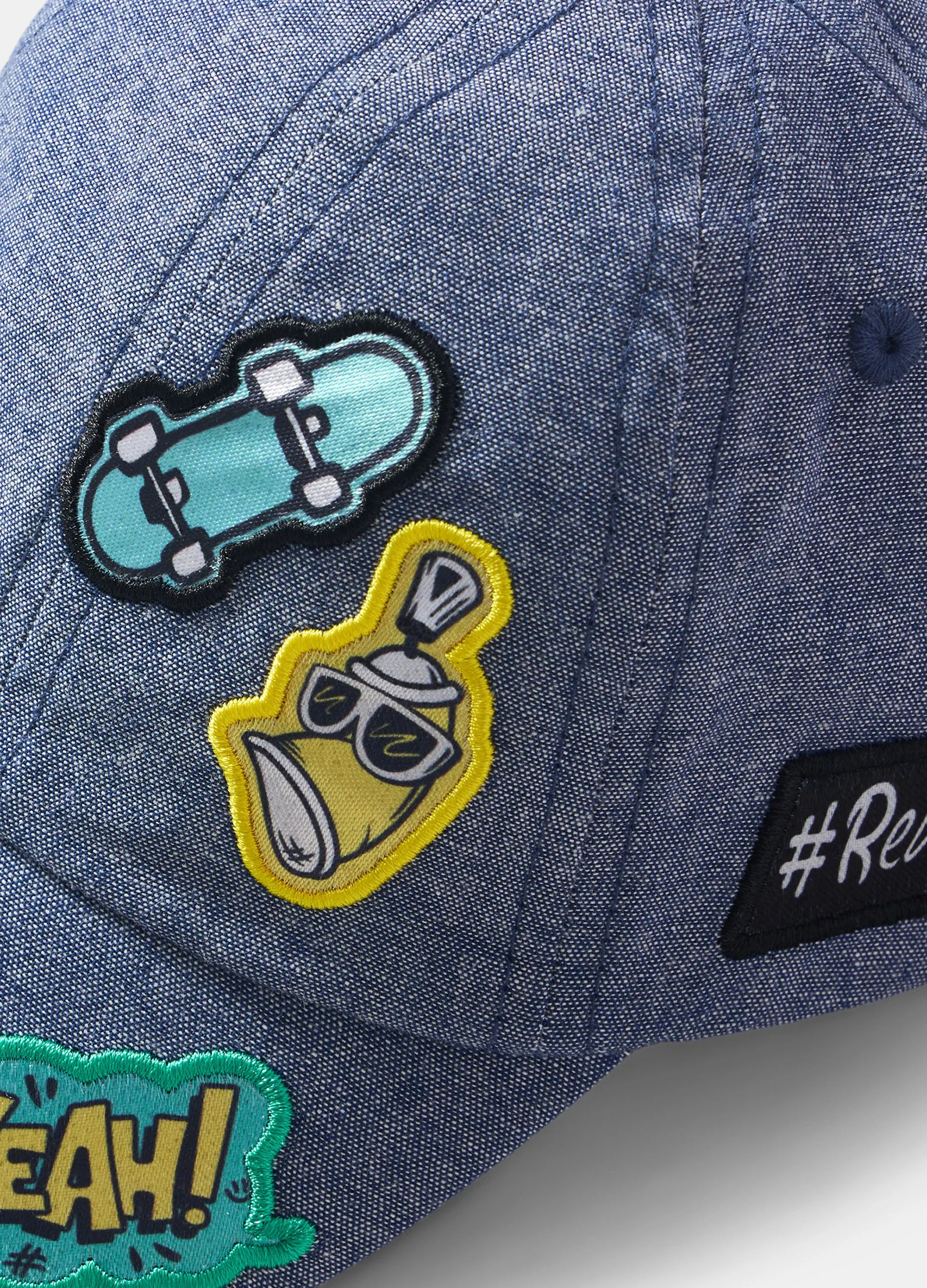 Cappellino da baseball con patch neonato