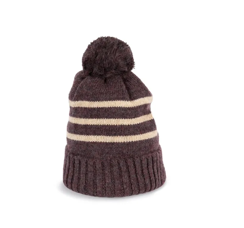 Cappello a righe - Filato riciclato
