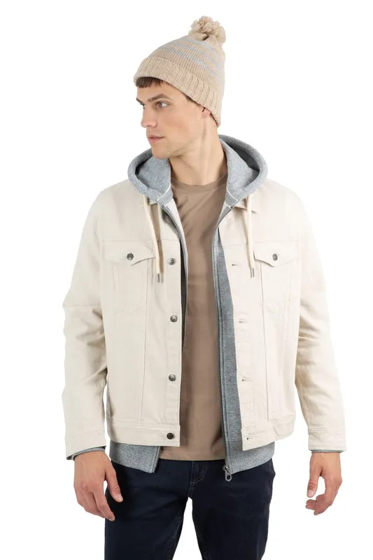 Cappello a righe - Filato riciclato