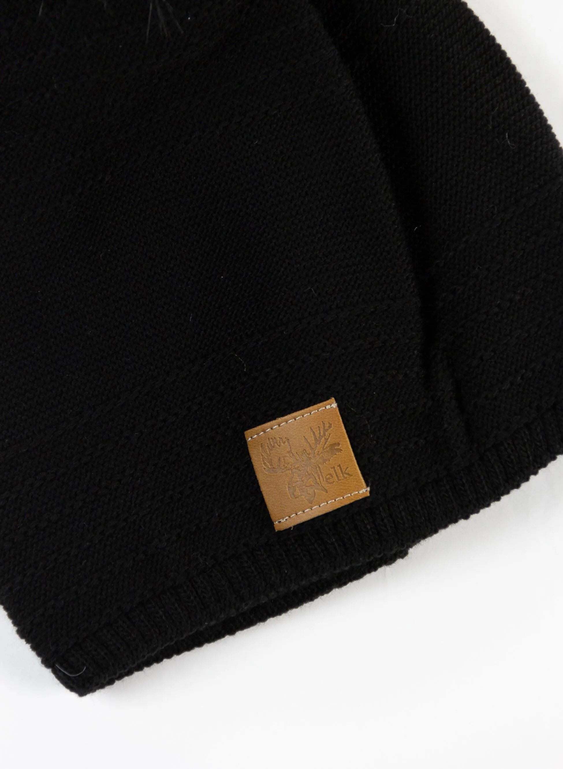 cappello rasato pon pon maglia