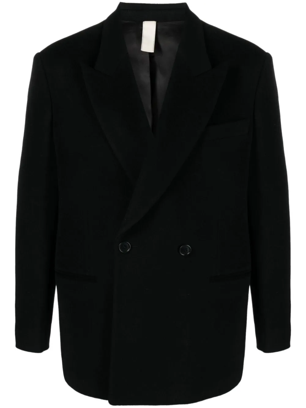cappotto doppiopetto corto