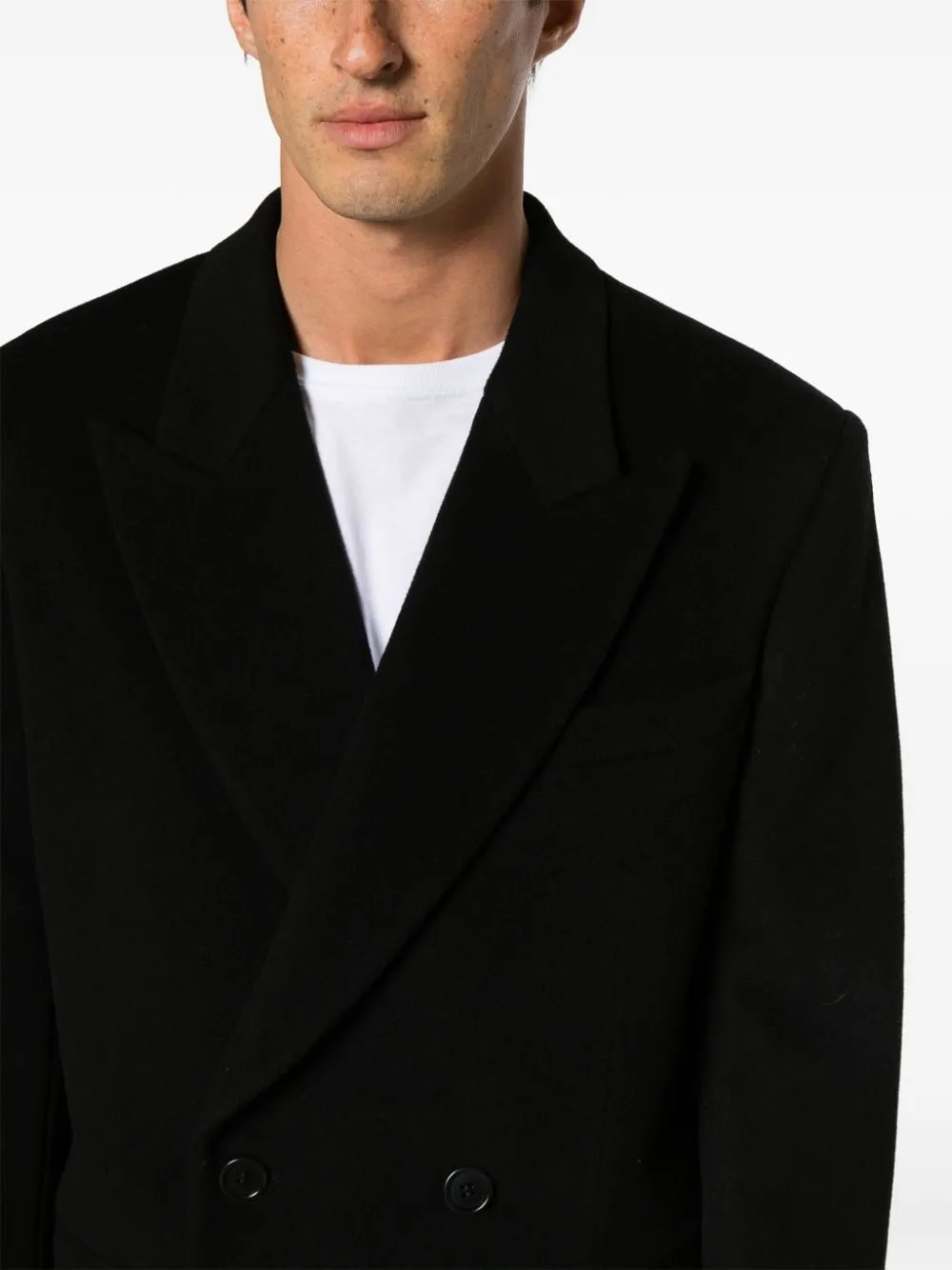 cappotto doppiopetto corto